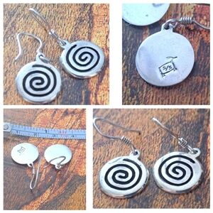 925 sterling MARTIN AND DENISE STCHER EARRINGS
